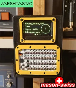 Wallmount holder for the Meshtastic Lora APRS Case