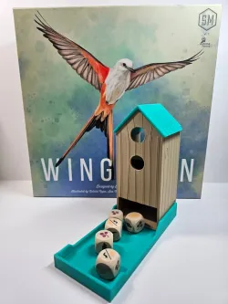 Wingspan Assembled Bird Feeder Double Remix