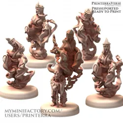 003 JAPAN Youkai Ghost Nurarhiyon Old Man and Yuurei Ectoplasm