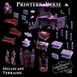 005 BELTHAZARK Hellscape Terrains set