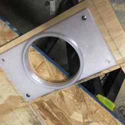 4" and 4.5" Hole Router Templates