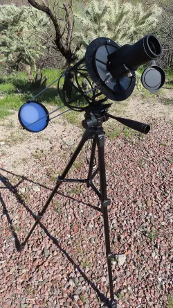 6 inch diameter solar viewer