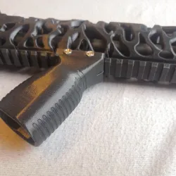 Airsoft angled foregrip
