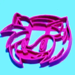Amy Rose (Sonic) cookie cutter