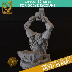 Ancient Forge - Metal Beards - Titan Forge Miniatures February 2020