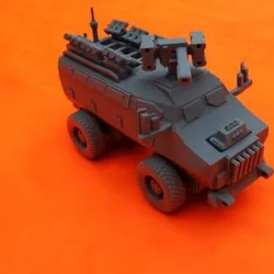 Armored Vehicle 3D print model