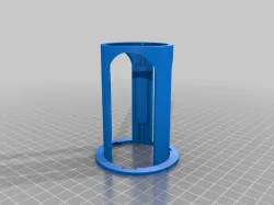 Bambulab A1 AMS Cardboard  Carton Spool adapter