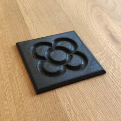 Barcelona flower coaster