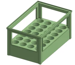 battery holder stackable AAA