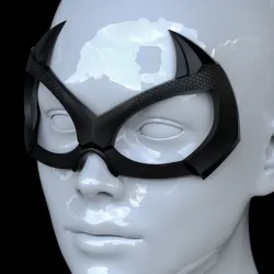Black Cat mask (MARVEL SPIDER-MAN )