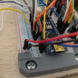 Breadboard Screw Down Clip