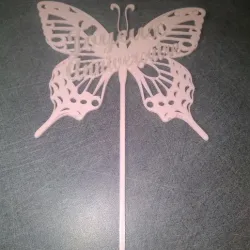 BUTTERFLY BIRTHDAY CAKE DECORATION
