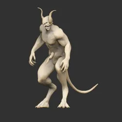 Chort Statue