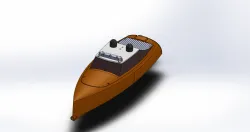 Chris Craft inspired RC boat