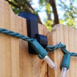 Christmas Lights Hook for Common Wood Fences (1/2")