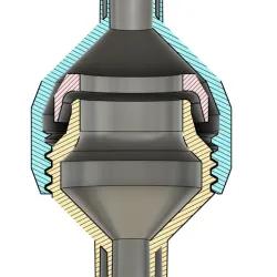 compact printable Ventilator filter
