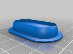 Custom 3D Printed Tailgate Cap for Late Model Ford EcoSport | Tampão de Porta-Malas Personalizado para EcoSport