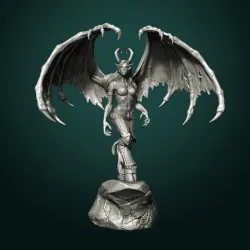 Demon Hunter pre-supported (World of Warcraft, fan art) FREE
