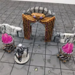 DungeonSticks: Caverns - Spider Archway