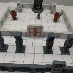 DungeonSticks - Dwarven Hall - 28mm