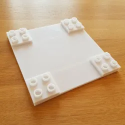 Duplo Compatible Parking Deck Plate 8x8