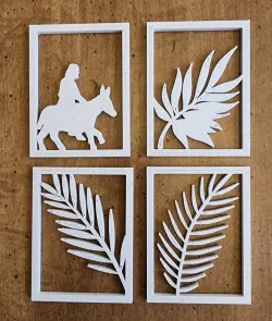 Easter/Passion Week/Pentecost Panels for Swappable Holiday Lantern