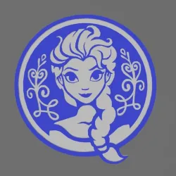 Elsa - The Snow Queen - Frozen - Disney - 2D