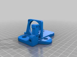 Ender 3 Pro Biqu H2 Mount + microprobe + Phaeteus HF Heatblock