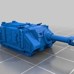 Epically Tiny Martian Curved Sword Tank Hunter