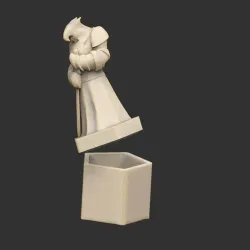Fable Dragon Tower Statue Functional Box