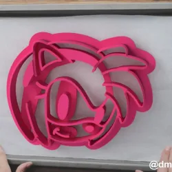 Form for cookies and gingerbread  Amy (Sonic X)