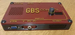 GBS Control Case for GBS 8200 Remix Top Plate Oled, Rotary Encoder & Scart (kistvan88)