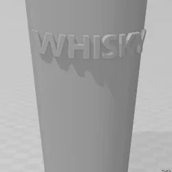 GLASS WHISKY