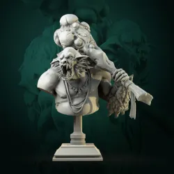 Gloock Fomorian bust pre-supported