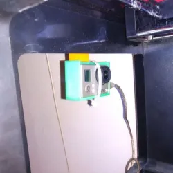 GoPro mount for Flashforge Finder