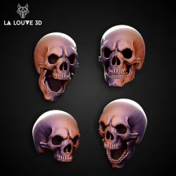 Human skulls - Basing bits