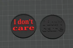 I Don't care Coin / Token