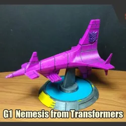 [Iconic Ship Series] G1 Nemesis from Transformers