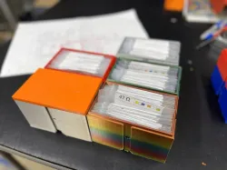 Interlocking Storage Box for Electronics