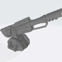 Interstellar Army - "trench Raider" Laser Cannon