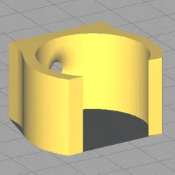 Kitchen baseboard clip