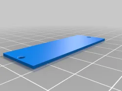 Ledleiste für Creality CR10S Pro mit Verstärkungstreben 
