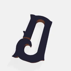 Letter D