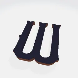 Letter W