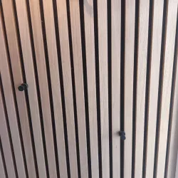 Lock nut for acoustic panel