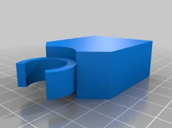 Logi camera mount for 17mm pipe