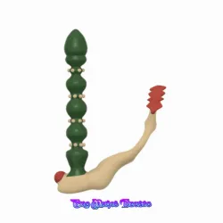male Double Loop Anal Plug Male Prostata Massage Butt  BDSM ap-51b 3d print cnc