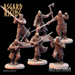 MEDIEVAL: Medieval Knights /Modular/ /Pre-supported/