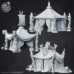 Medieval Tents (Pre-Supported) - Terrain