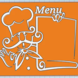 MENU 3D PICTURE